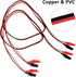 4 Groups 1M Alligator Clips Electrical, Insulated Test Leads with Double-ended Jumper Wires for Testing