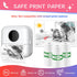 MIARALA 18 57x25mm, Rolls Mini Thermal Printer Sticker Paper, High-Contrast Sticker Paper for Mini Pocket Printer