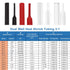 XHF 1 Inch Waterproof Heat Shrink Tubing, Marine Grade, 4 Ft Black, Insulation Seal Against Moisture