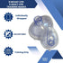 Pack 5 5 Combo of CPR Training Masks, Adult & Infant with Valves, MCR Medical