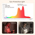 660nm 360 Neck Reading Light, Rechargeable Book Light for Reading at Night, Red Light & White Modes, Flexible Bendable