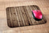 Rustic Wood Gaming Mousepad, Vintage Knotty Wood Mouse Pad for Computer Desk, 9.5 x 7.9 Inch