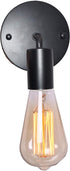 BRIGHTESS W8962 Retro Black Wall Sconce Lamp Simple Lamps Industrial Vintage Farmhouse