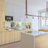 Heroad Brand Light Wood Grain Wallpaper, 78.7 x17.5 Oak Peel and Stick Contact Paper for Cabinets
