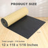 Storystore Foam Rubber Sheet with Adhesive, 12 x 118 x 1/16 Inch Neoprene Foam Sheet for Multi-Function Soundproof