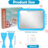 1+2PCS 2 Frozen Instant Ice Cream Maker, Food Grade Rolled Ice Cream Maker Machine with Shovel, Instant Cold Plate