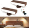 Battery Operated Wall Sconces Set of 2: Wireless Rechargeable Wall Light with