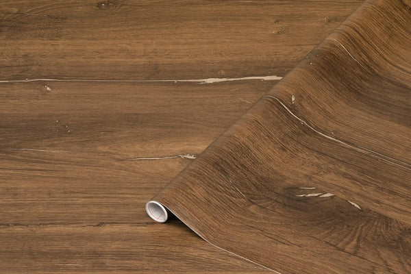 d-c-fix Peel and Stick Contact Paper, Flagstaff Oak Wood Grain Self-Adhesive Film for Kitchen, Countertops, Cabinets,