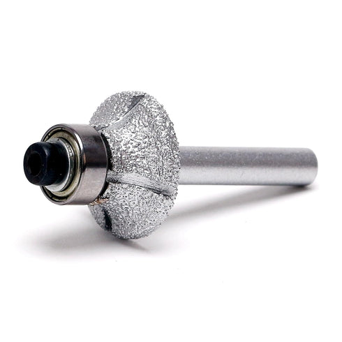 1/4 Inch Countertop ILOVETOOL Vacuum Brazed Diamond Router Bit Shank for Marble Granite Travertine Tile Stone Bullnose