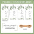 Qilery 24 Sets Employee Appreciation Gifts - School Staff Gifts, Thank You Gifts, Green Leaves Greeting Cards, Stylus
