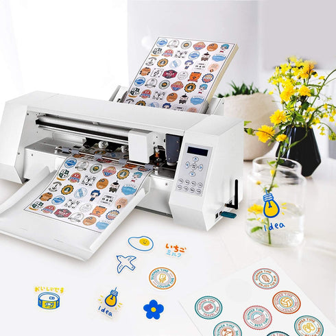 Printable Sticker Paper for Inkjet Printer, 8.5 x 11 Inches, 20 Sheets Waterproof