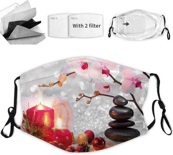 Fashion Face mask,Dust Washable Reusable Filter and Reusable Mouth Warm Windproof Face
