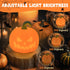 Night Light for Kids, Cute Silicone Nursery Pumpkin Lamp for Baby and Toddler, Halloween NightLight for Boys
