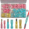 110pcs Waterproof Heat Shrink Bullet Wire Connectors Kit - Male & Female Crimp Terminals for Marine Grade Use