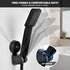 YOHOM Adjustable Handheld Shower Head Holder Bracket - Suction Cup Stainless Steel Vacuum Hose Holder for Bathroom