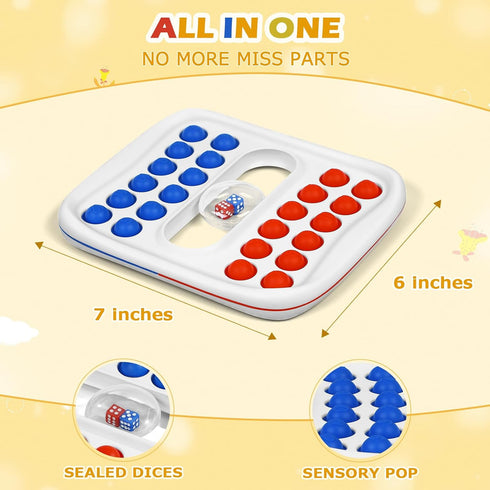 APLIST 4 5 6 7, 2 Pop Math Game for Kids - Addition & Subtraction Game - Educational Toys Learning Toys for Kids Math