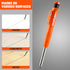 Vanquish 2 Pack Carpenter Pencil Set - Mechanical Pencils with Sharpener and 14 Refills for Heavy Duty Woodworking