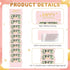 Pink Birthday Money Envelope for Cash Gift Holder with Greeting Card for Girl Women Surprise Gift Idea with Clear