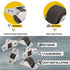 16Pcs 0.5 Inch Caster Wheels Tiny, Low Profile Small Casters Wheels, Self Adhesive Mini Caster Wheels for Appliances, Furniture,DIY Storage Box (One-Directional)