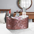 TV Remote Control Holder, PU Leather Caddy with 3 Compartments for DVD, Blu-Ray, Media Player, and Accessories