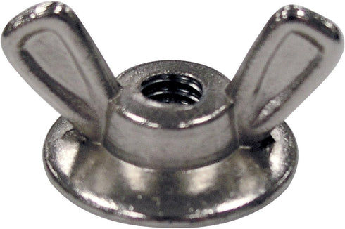 Hillman 707319 Zinc Die-Cast Washered Wing Nuts (1/4"-20), 50 Pieces, Silver