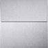 LUXPaper Square Invitation Envelopes | Peel & Press | 4" x 4" | Silver Metallic | 50 Qty