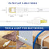 25 Cat8 Cat8 40Gbps, 2000Mhz RJ45 (25) Ethernet Cable FT, High Speed Outdoor&Indoor LAN Network Cable with Gold Plated
