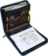 Five Star Zipper Binder, 1-1/2 Inch 3-Ring for School, 3 Pocket Expanding File, 500 Sheet Capacity, Blue (72202)
