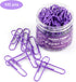 Jumbo Paper Clips, 2 Inch Large Paper Clips, 100 pcs in Purple