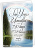 NobleWorks 2 Year Anniversary Recovery Greeting Card (5 x 7 Inch) - Encouragement Sobriety Milestone Birthday Notecard