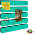 Bulletin Board Cork Boards for Walls, Office Pin Board (Green)
