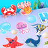 Tropical Fish Cutouts, Classroom Bulletin Board Decorations for Toddler Kids School Fishing Party Supplies