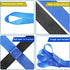 Safety Cargo Lifting Net Straps, Flat Nylon Sling Hoisting Net, Tear Resistant for Construction Rigging, Black