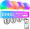 OHLUX Smart WiFi & Bluetooth Alexa Light Bulbs, 10W (100W Equivalent) Color