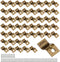Table Desk Top Fasteners with Screws Bronze Heavy Duty Z Table Top
