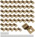 Table Desk Top Fasteners with Screws Bronze Heavy Duty Z Table Top