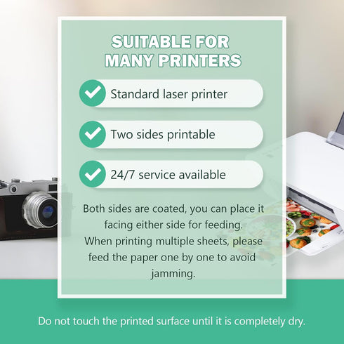 8.5x11 4 50 Pack Clear Transparency Film Laser Printer, mil Double Sides Printable Transparent Ohp Film Paper for Color