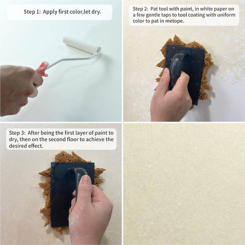 Large Sponge Paint Roller - Art Decorators Brush for Home Wall Painting (EG019-KD)