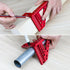 Versatile Carpenter Square Scribing Ruler, 3D Multi-Angle Measuring Tool with Angle Pin for Woodworking