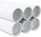 MagicWater Supply Mailing Tube, 2 in x 9 in White - 6 Pack for Shipping and Storage of Arts, Crafts, Documents