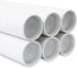 MagicWater Supply Mailing Tube, 2 in x 9 in White - 6 Pack for Shipping and Storage of Arts, Crafts, Documents