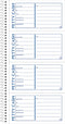 Adams Spiral Petty Cash Book, 2-Part, Carbonless, 4 Messages per Page, 200 Sets