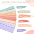 Business Envelopes, 120-Pack #10 Envelopes, 4 1/8 x 9 1/2 Inches in 6 Warm Pastel Colors