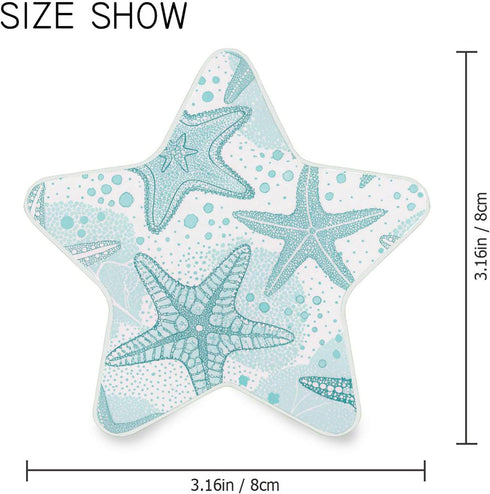 Burbuja 0.2W Starfish LED Night Light Plug into Wall Star-Shaped Nightlight Dusk to Dawn Auto Sensor for Bedroom