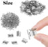 Neyauo 100 10x8mm 400 180 Pcs Mini Hinges Small Hinges for Crafts with Screws Degree Tiny Metal Hinge Hardware