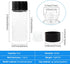 10ml Clear Glass Vials with Screw Caps and Plastic Stoppers - 30PCS Leak-Proof Liquid Storage Vials