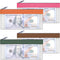 VOCHIC 4-Piece Multi-Purpose Money Bag with Zipper - Money Envelopes for Cash,