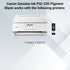 Canon PGI-230 TS8820 Genuine Pigmant Black Ink Tank, Compatible with PIXMA Printers