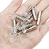 Cerpourt 58 Pins,5mm 1/4 Inch Closet Pcs Shelf Pegs Dual Diameter Metal Shelf Support Pegs with Silicone Covers,Kitchen