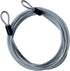 GOMRQING 30FT 3mm Outdoor Travel Long Security Cable Lock,Braided Steel Coated Safety Cable